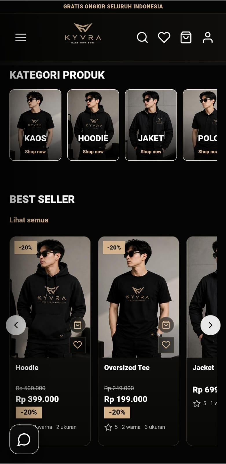 Project KYVRA Fashion Store